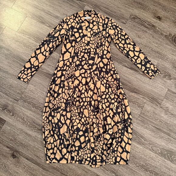 Tekbika by Alembika Abstract Cocoon Dress New - Picture 1 of 7